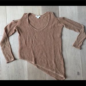 Helmet Lang crochet woven sweater